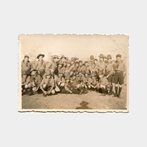 1936 Bursalı İzciler Ankarada Grup Fotoğraf