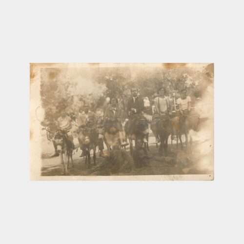 1930 Büyükada Eşekli Gezi Fotoğraf