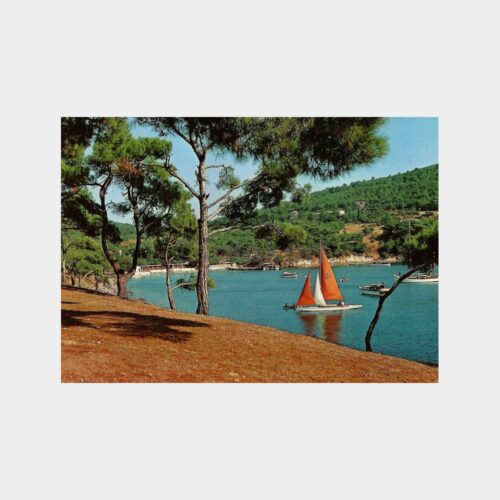 Büyükada Yörükali Plajı Kartpostal