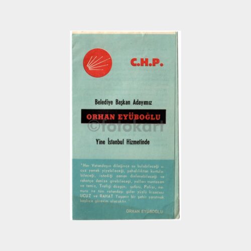 CHP Orhan Eyüpoğlu Seçim Broşürü