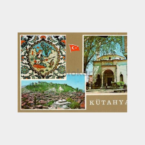 Çini Beldesi Kütahya 3 Görünüş Kartpostal