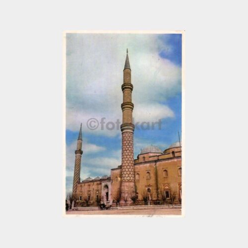 Edirne Üç Şerefeli Cami Doğan Kardeş Kartpostal