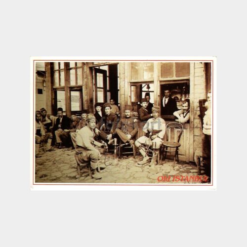 Eski İstanbul Yaşamı Rep. Kartpostal