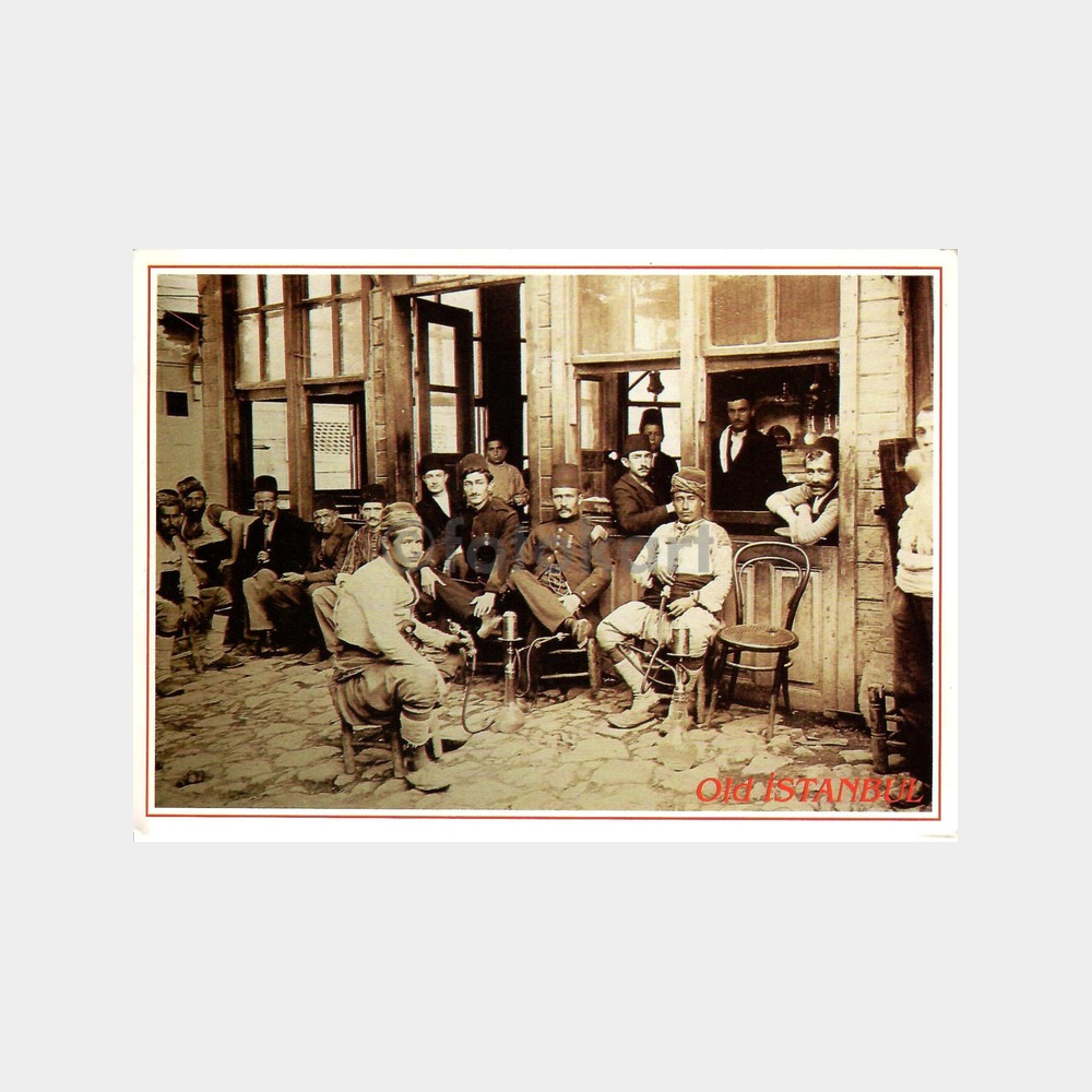 Eski İstanbul Yaşamı Rep. Kartpostal