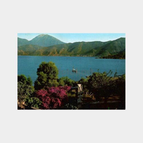 Fethiye Silahşör Adası Görünüş Kartpostal