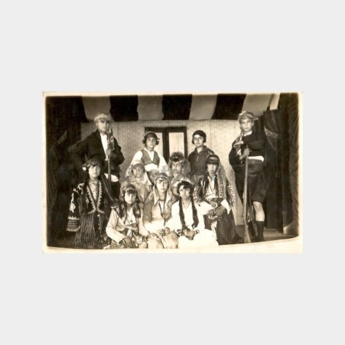 Folklor Yerel Giysili Grup Fotoğraf