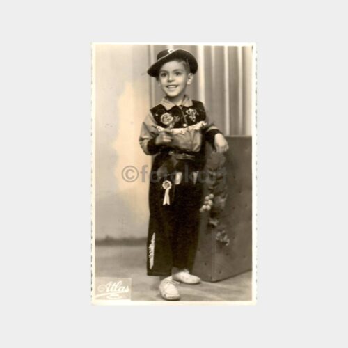 1965 Foto Sunar Atlas - Kovboy Çocuk Fotoğraf