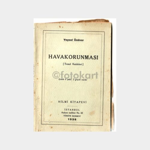 1936 Hava Korunması Temel Kaideleri Kitabı