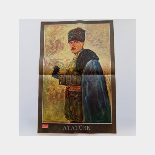 Hayat Dergisi - Orta Sayfası Poster, No. 105 Atatürk Tablo