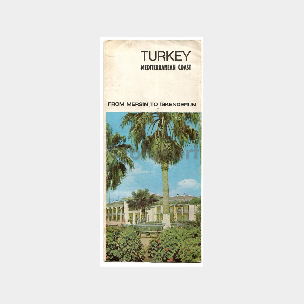 1962 İskenderun Mersin Turistik Broşür