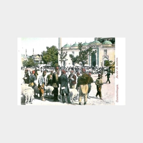 İstanbul Beyazıt Reprodüksiyon Kartpostal