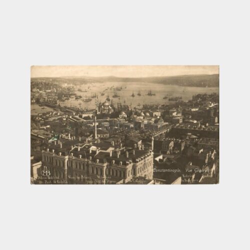 1922 İstanbul Boğaz Genel Görünüş Kartpostal