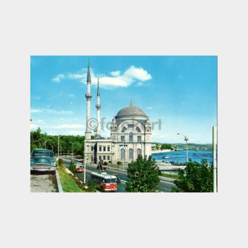 İstanbul Dolmabahçe Camii Kartpostal