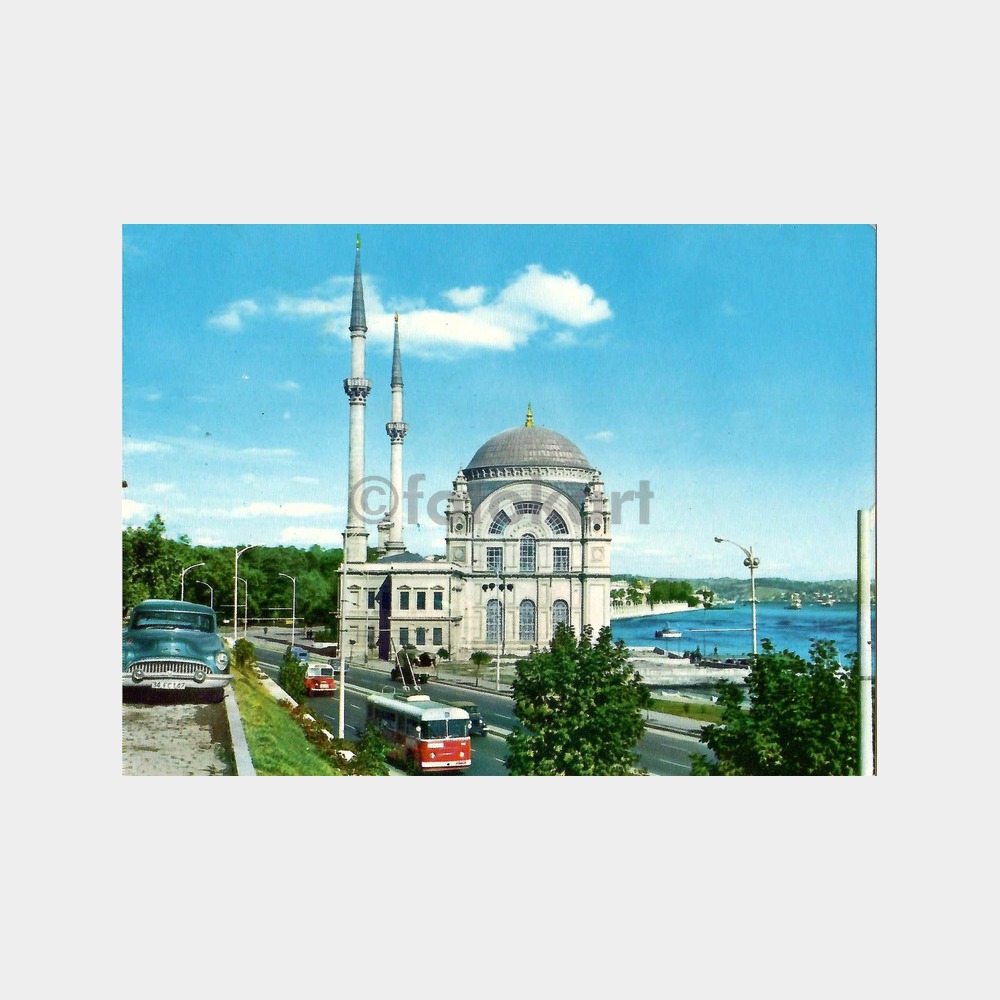 İstanbul Dolmabahçe Camii Kartpostal