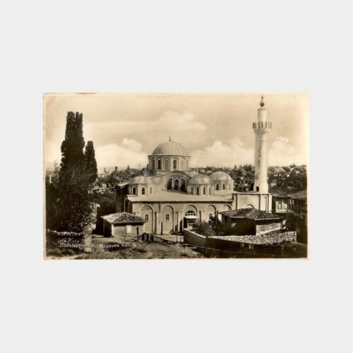 1915 İstanbul Kariye Camii Görünüş Kartpostal