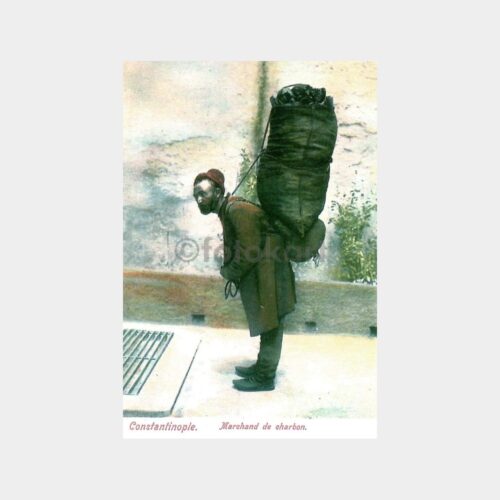 İstanbul Kömürcü Reprodüksiyon Kartpostal