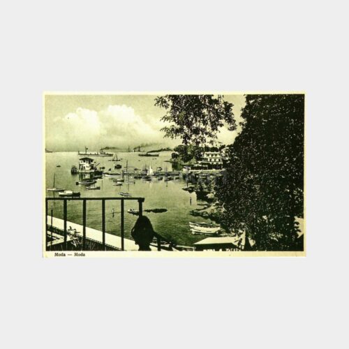 İstanbul Moda İskelesi - Reprodüksiyon Kartpostal