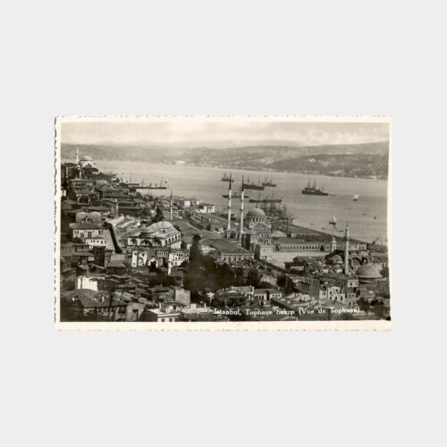 İstanbul Tophane'den Boğaziçi Görünüş Kartpostal