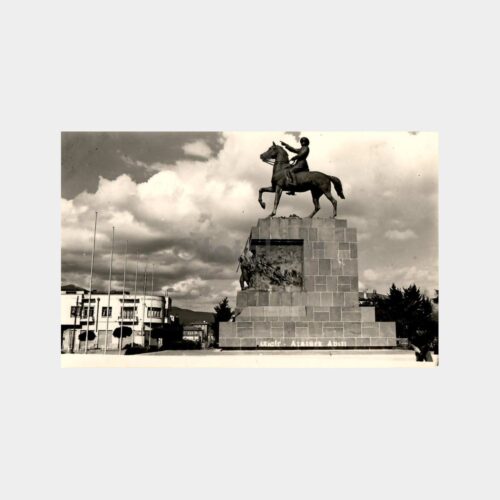 1940 İzmir Atatürk Anıtı Görünüş Fotoğraf