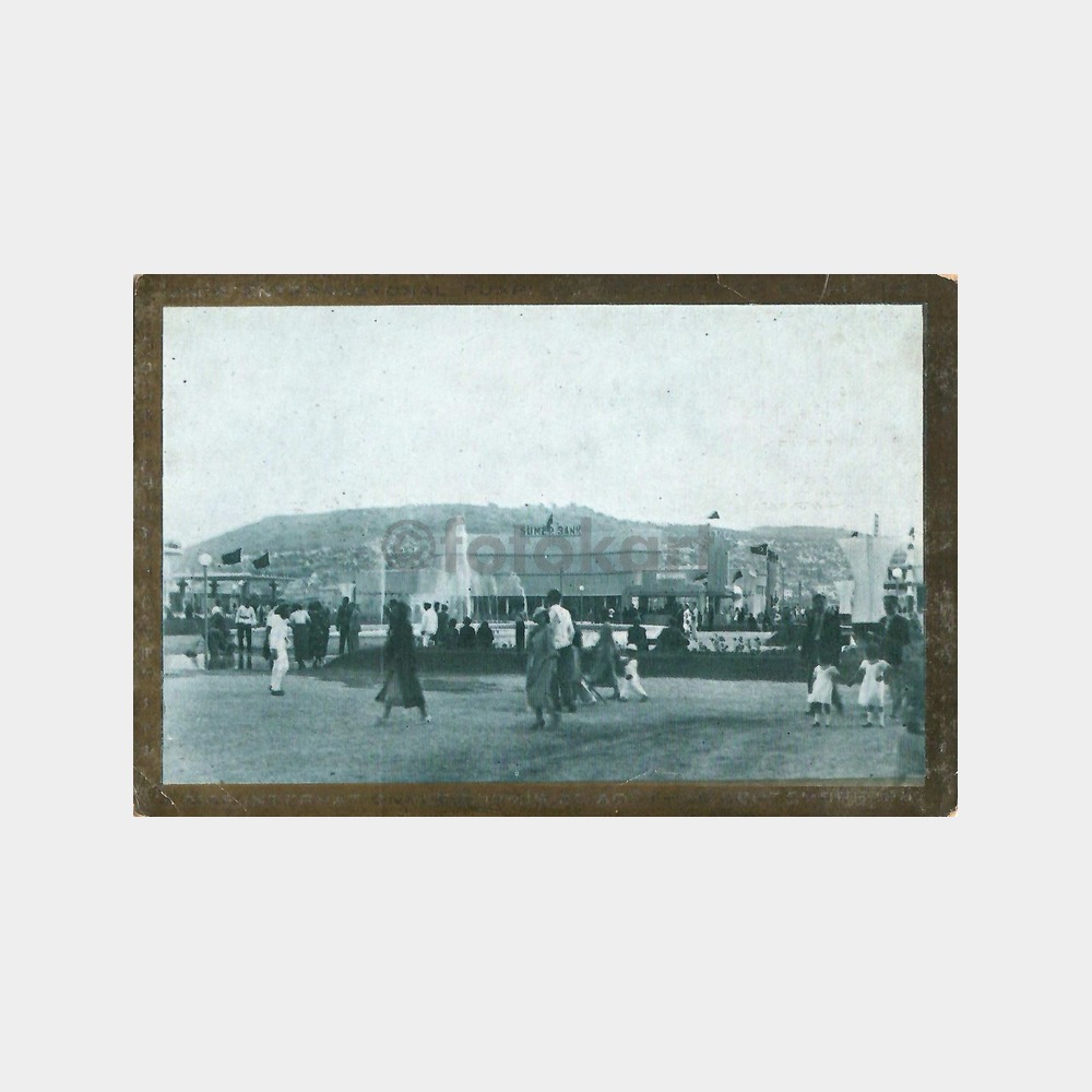 1930 İzmir Fuarı Genel Görünüş Fotokart