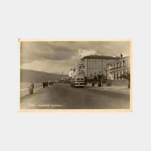 İzmir Kordon Atatürk Caddesi Görünüş Fotokart