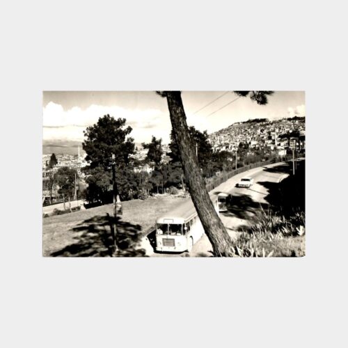 1960 İzmir Varyant Otobüs Konulu Kartpostal