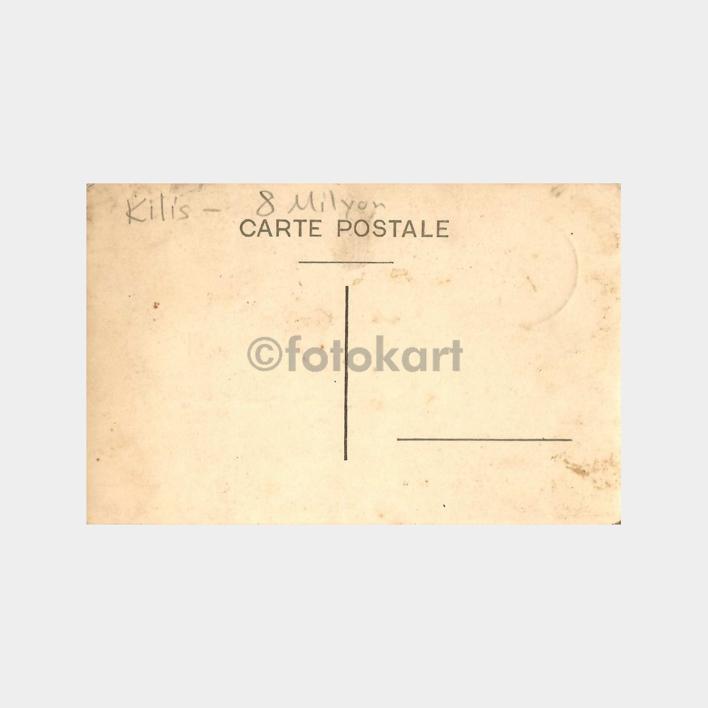 1933 Kilis Manzara Nadir Fotokart - Görsel 2