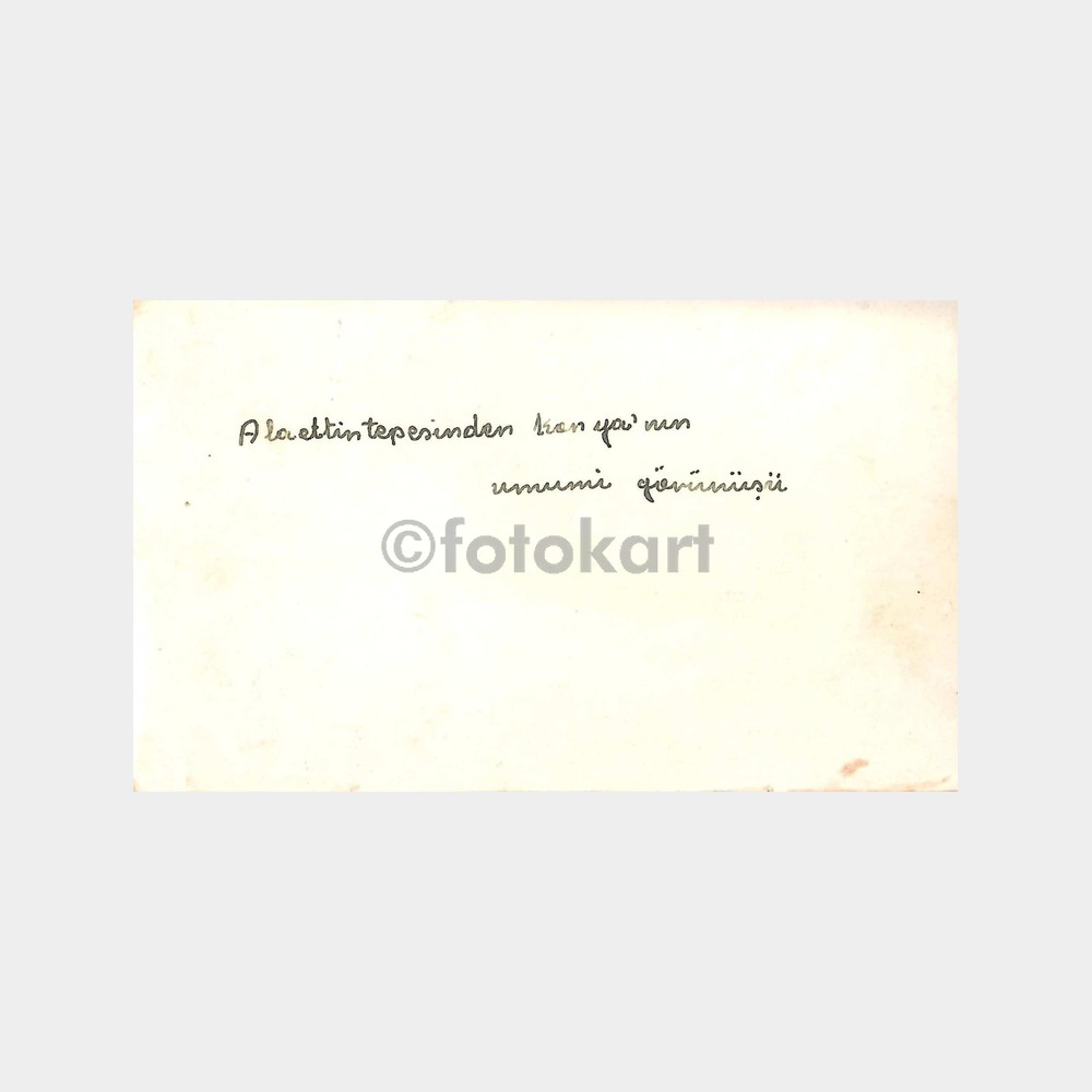 1940 Konya Genel Görünüş Nadir Fotokart - Görsel 2