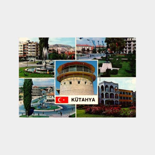 Kütahya Şehirden Görünüşler Kartpostal