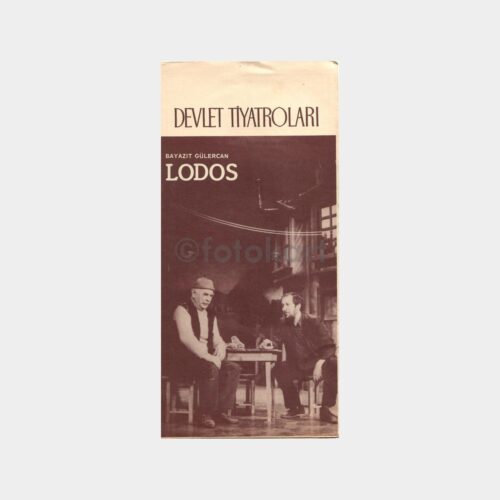 1987 Lodos Devlet Tiyatroları Oyun Programı