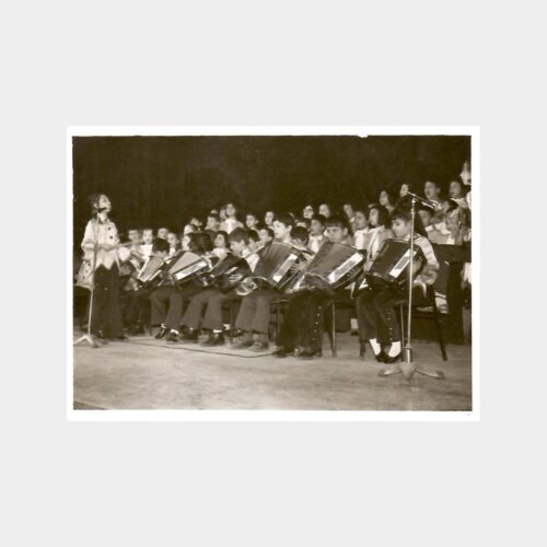 1973 Okul Akordeon Müzik Grubu Fotoğraf