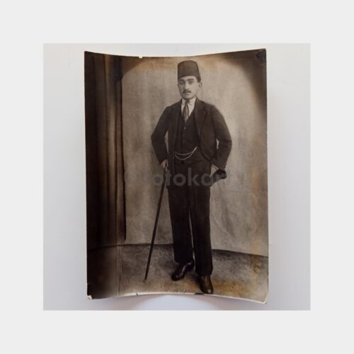 1920 Osmanlı Fesli Beyefendi Fotoğraf
