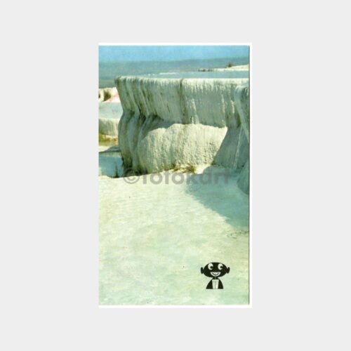 1967 Roche İlaç Kartı - Pamukkale Konulu