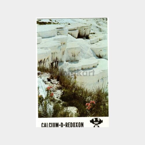 1967 Roche İlaç Kartı - Pamukkale Konulu
