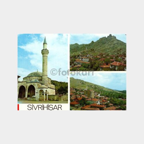 Sivrihisar 3 Görünüş Kartpostal