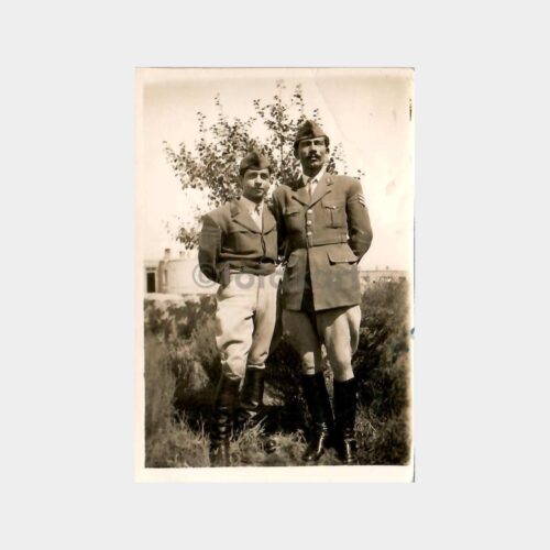 1952 Subay Kadın ve Bay Fotoğraf