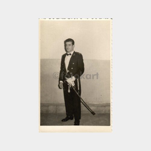 Subay Tören Giysili-Kılıçlı Fotoğraf