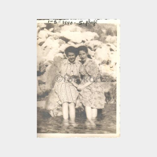 1946 Süreyya Plajı Kadınlar Fotoğraf