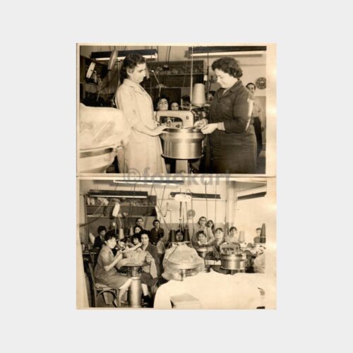 Tekstil Atölyesi Konulu 2 Adet Fotoğraf