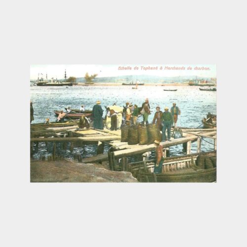 Tophane İskelesi - İstanbul Reprodüksiyon Kartpostal