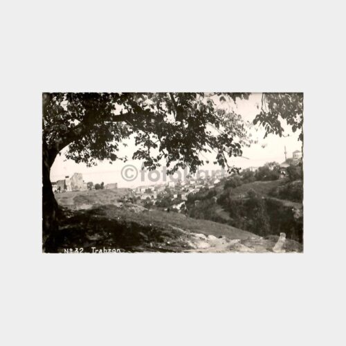 1952 Trabzon - Surlar Görünüş Fotokart