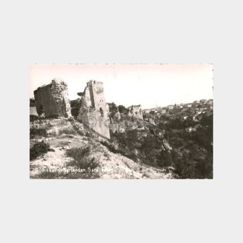 1952 Trabzon - Surlar Görünüş Fotokart