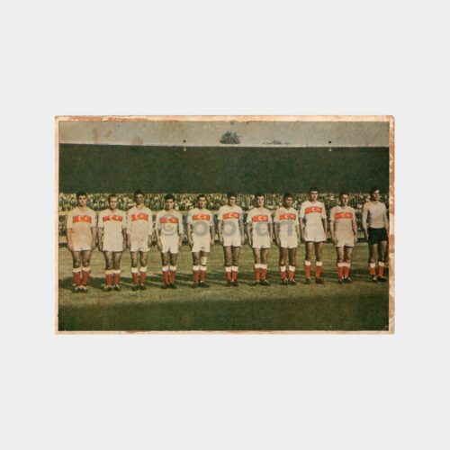 1960 Türk Milli Futbol Takımı Kartpostal