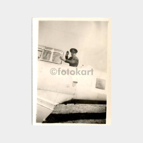 1954 Uçak ve Pilot Konulu Fotoğraf