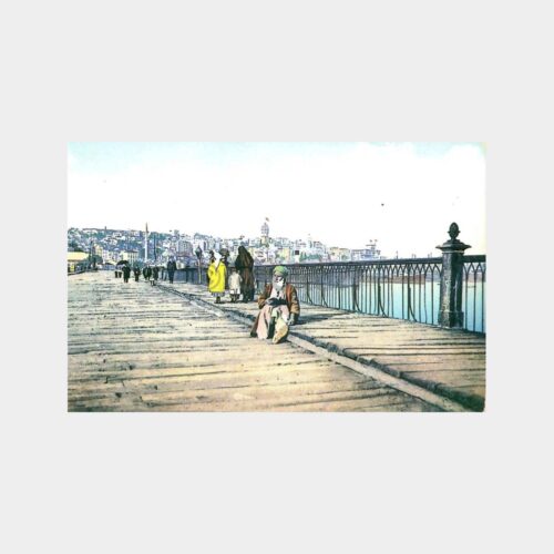 Unkapanı Köprüsü Reprodüksiyon Kartpostal