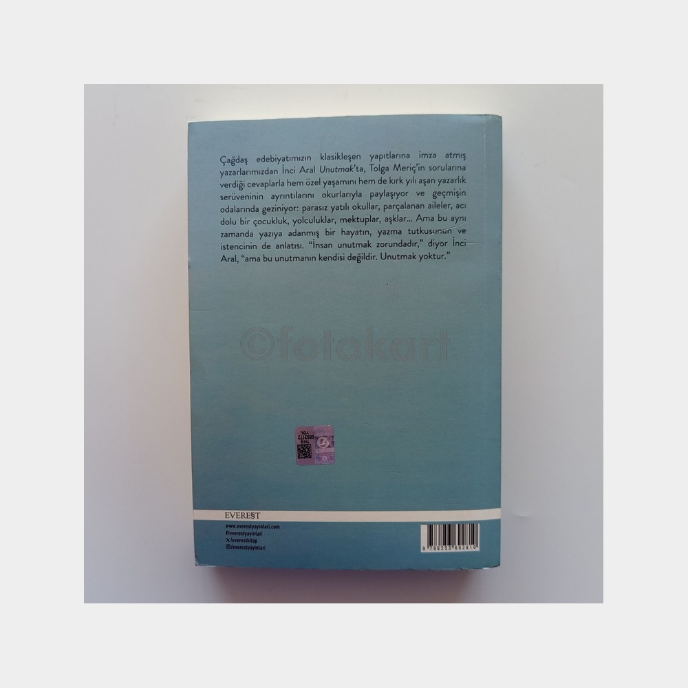 Unutmak - İnci Aral Kitap - Görsel 2