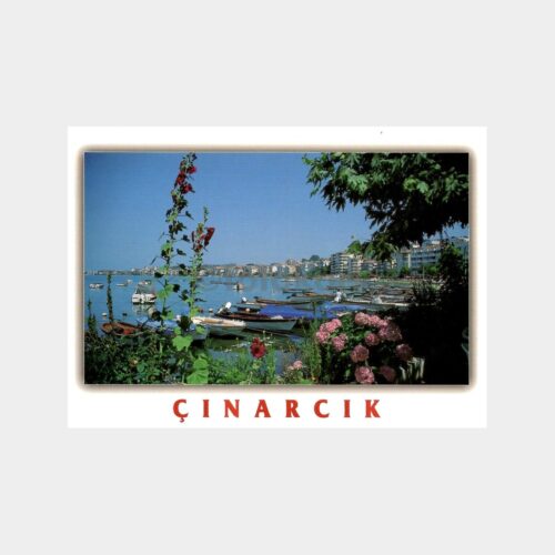 Yalova Çınarcık Şehirden Görünüşler Kartpostal