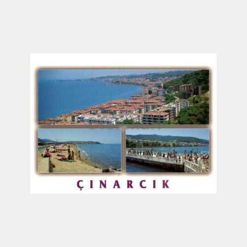 Yalova Çınarcık Şehirden Görünüşler Kartpostal