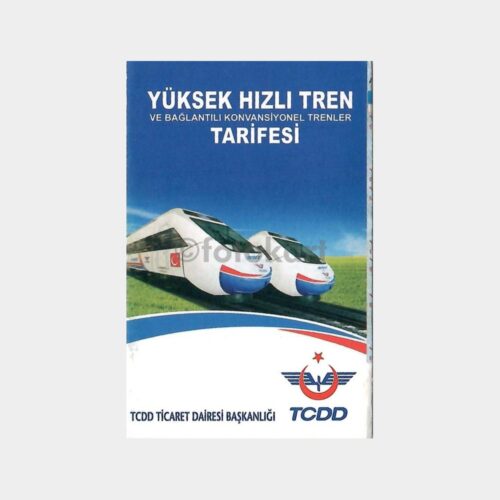 2009 Yüksek Hızlı Tren Tarifesi