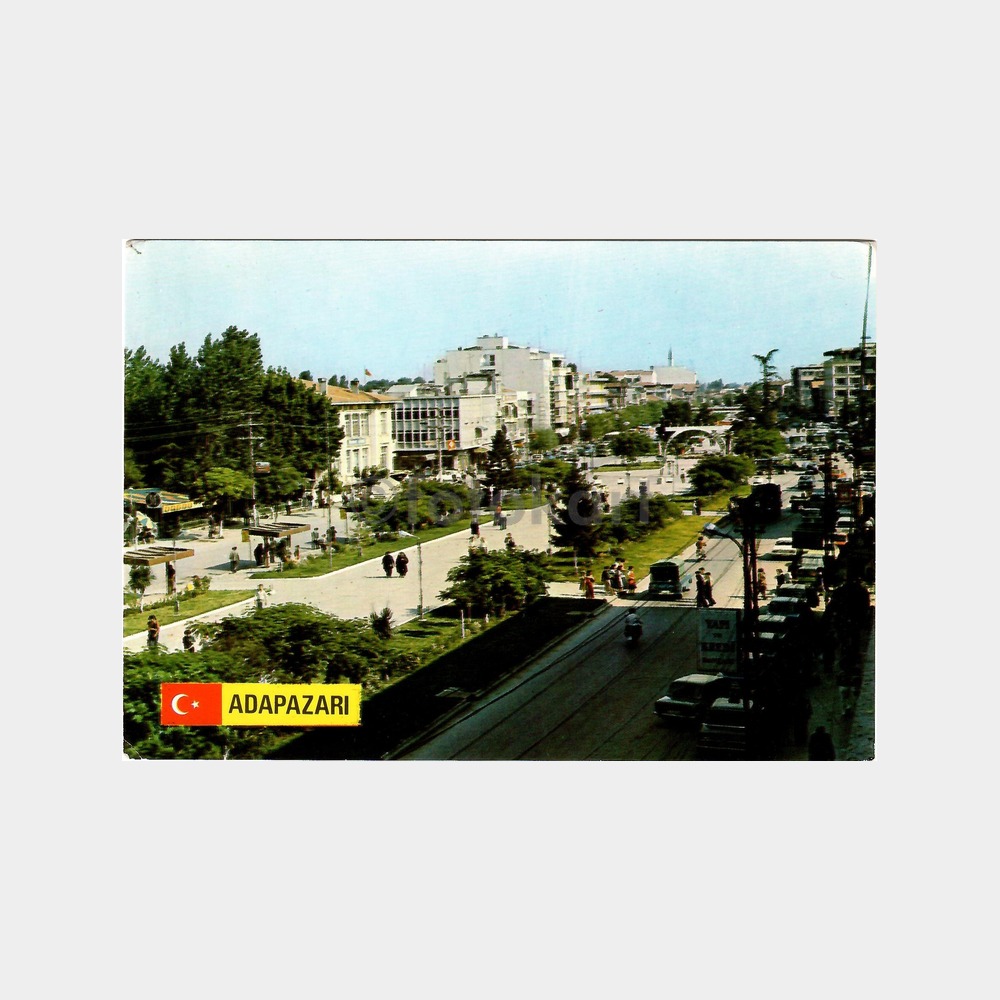 1985 Adapazarı Genel Görünüş Kartpostal